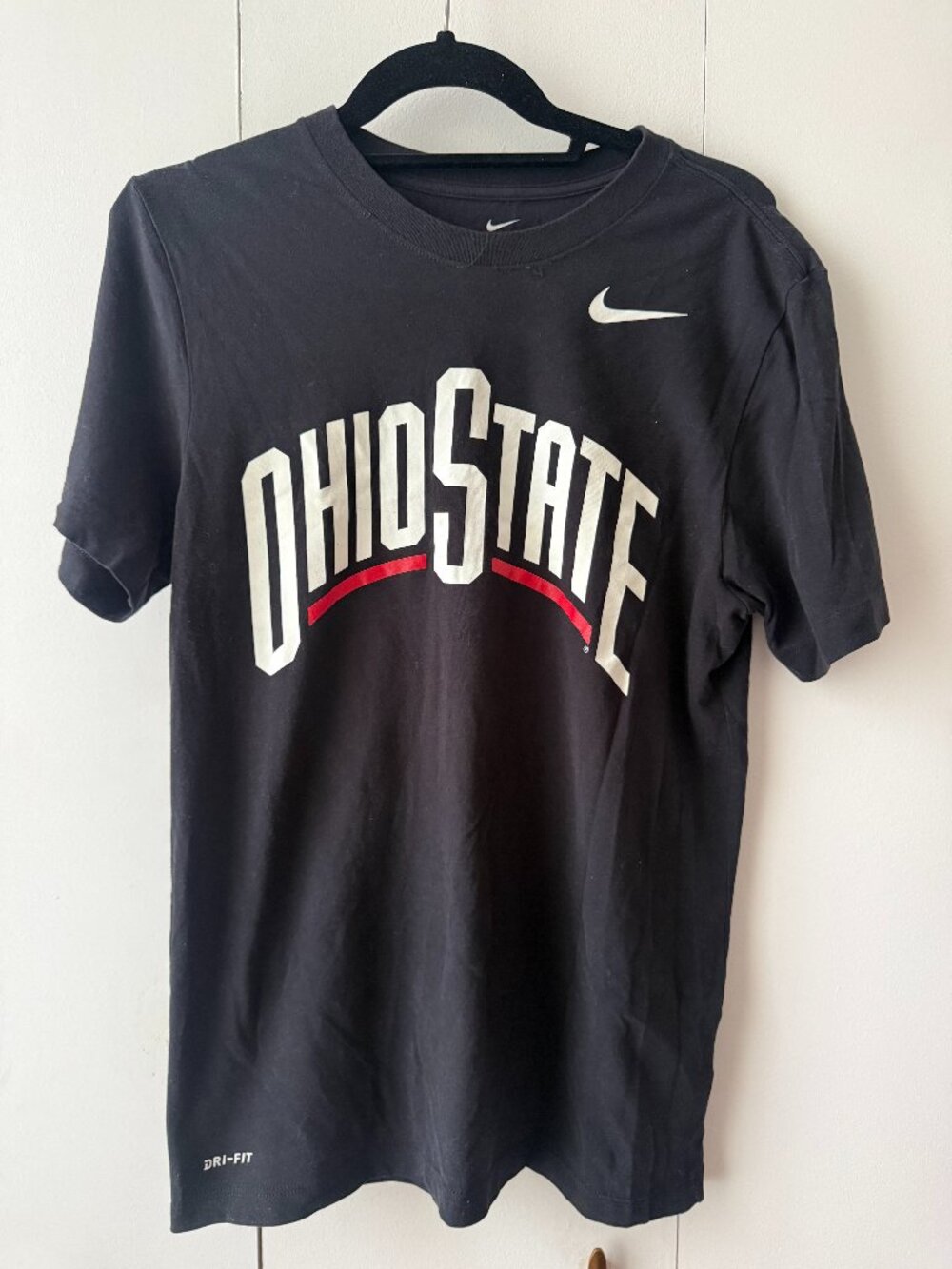 Nike Ohio State Buckeyes Dri-Fit Tee Black Size S